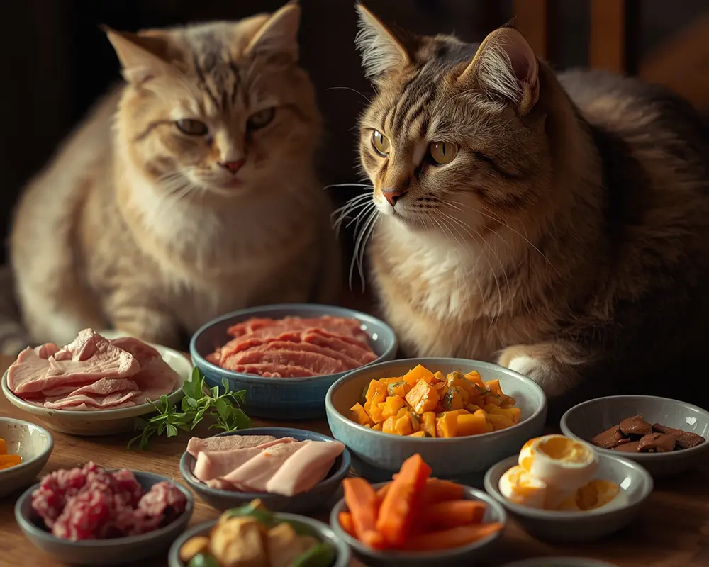 غذای خانگی گربه